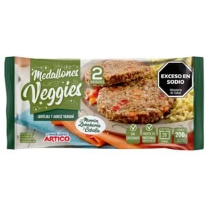 MEDALLON DE LENTEJA CON ARROZ YAMANI